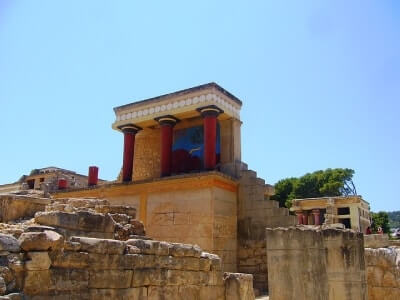 Prácticas en Grecia Palacio de Knossos