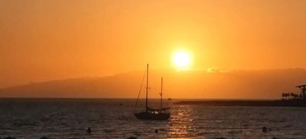 Spanien Sonnenuntergang