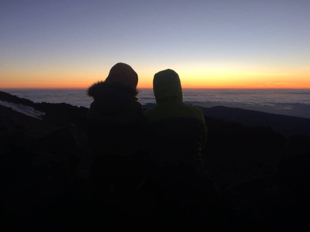 Hotelpraktikum auf Teneriffa - Sonnenaufgang Teide