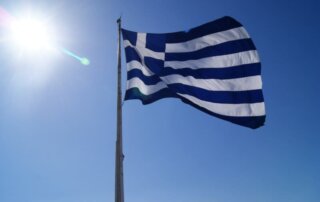 Intern in Greece - Greek Flag