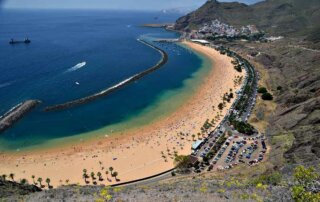 Stage à Ténérife - Plage de Las Teresitas à Ténérife