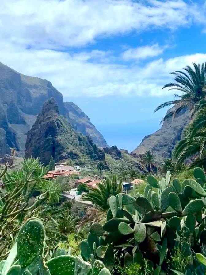 Desfiladero en Masca Desfiladero en Masca