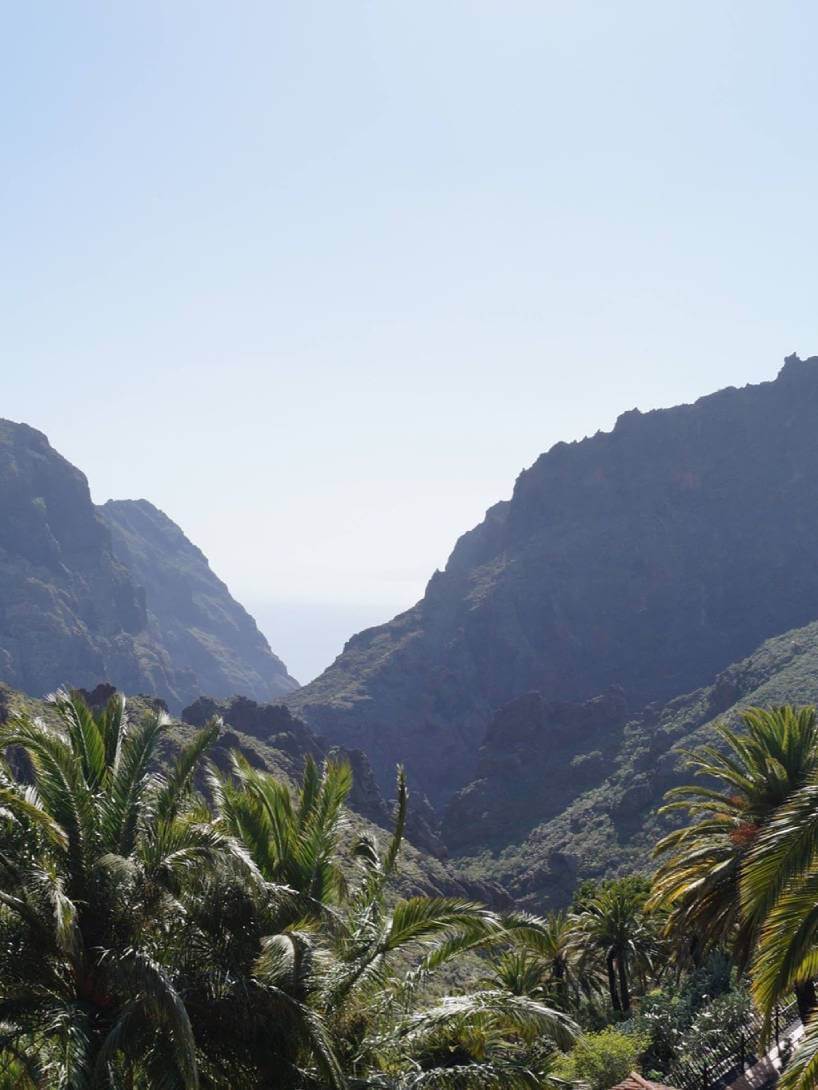 Vue sur Masca Vue sur Masca