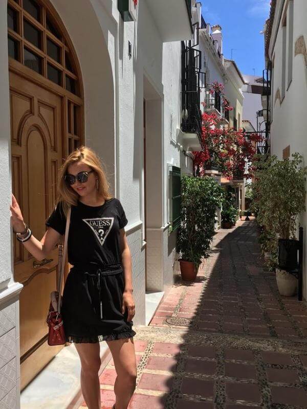 Intern in streets of Marbella Intern in streets of Marbella