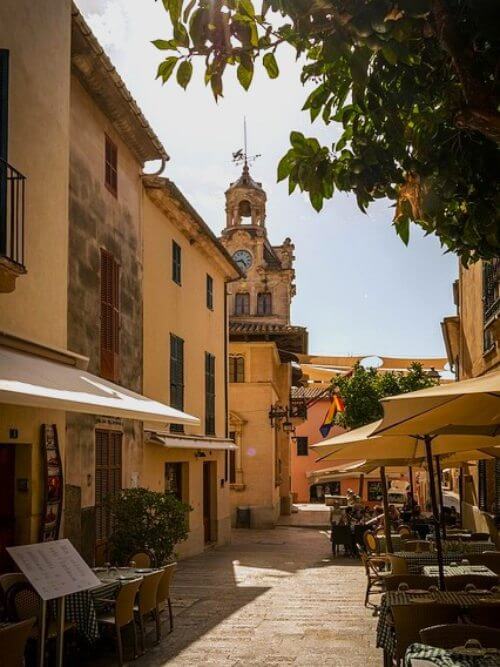 Internship Mallorca Alcudia street Internship Mallorca Alcudia street