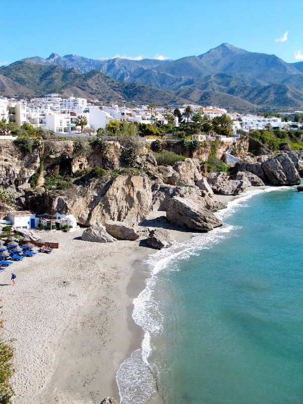 Marbella beach view Marbella beach view