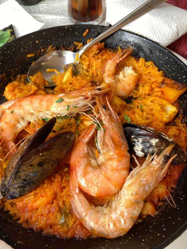 Spanish food Paella Spanish food Paella