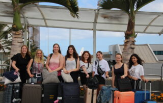 Llegada de los becarios de Erasmus+.