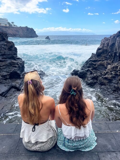 Interns gaining practical experience in a workplace setting in Tenerife.